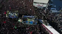 Máis de 50 mortos na desbandada no funeral de Soleimani