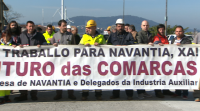 Denuncian o desvío da carga de traballo en Navantia de Fene a Cádiz