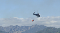 Un falecido no incendio de Málaga, activo e con case mil desaloxados