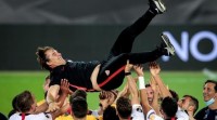 O Sevilla, hexacampión da Liga Europa tras vencer 3-2 o Inter en Colonia