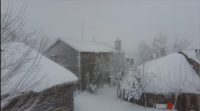 Frío en toda Galicia e neve por riba dos 1.200 metros no interior