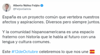 Feijóo reivindica o proxecto común de España; o BNG di: “nada que celebrar”