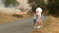 O lume de Vilar de Barrio calcina 500 hectáreas