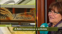 A Real Academia homenaxea a María Victoria Moreno