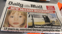 Continúan as pescudas para esclarecer a desaparición de Madeleine McCann hai trece anos