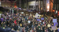 Milleiros de persoas participan nos actos convocados no 8-M "por unha Galicia en igualdade"