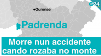 Falece un home cando rozaba no monte cunha máquina