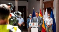 Pedro Sánchez anuncia un plan para reconstruír A Palma de 206 millóns de euros
