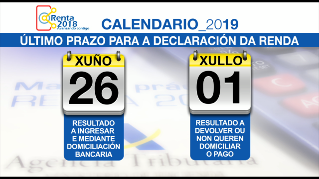 Última semana para presentar a declaración da renda