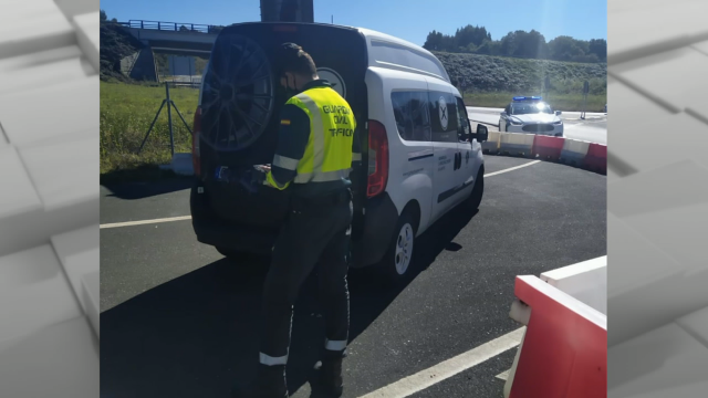 Interceptan un condutor en Guntín a 187 km/h nunha zona limitada a 90