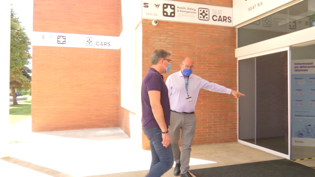 Seat está a vacinar o seu persoal de Martorell e logo inmunizará poboación da zona