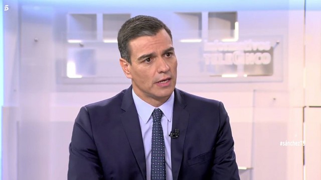 Sánchez: "Traballarei para que haxa un goberno canto antes en España"