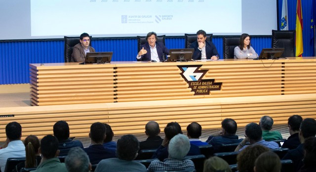 A CRTVG presentou no Foro do Deporte un sistema dixital que lles permitirá aos clubs gravar de balde os partidos