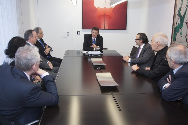 Os presidentes de Circom e da Xunta de Galicia apostan pola cooperación entre televisións rexionais para ser máis eficientes