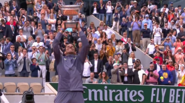 Rafa Nadal consegue o seu duodécimo Roland Garros ante o austríaco Thiem