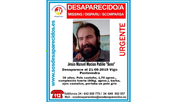 Buscan un home desaparecido desde o venres pasado en Vigo
