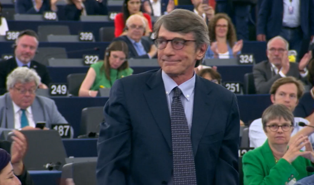 O italiano David Sassoli novo presidente do Parlamento Europeo