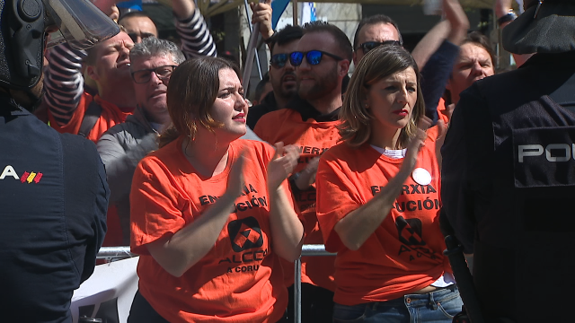 A xuíza renuncia a imputar os deputados de Podemos polos altercados nas protestas de Alcoa