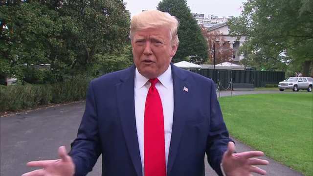 Trump pídelle á China que investigue o fillo de Biden, en plena tormenta política