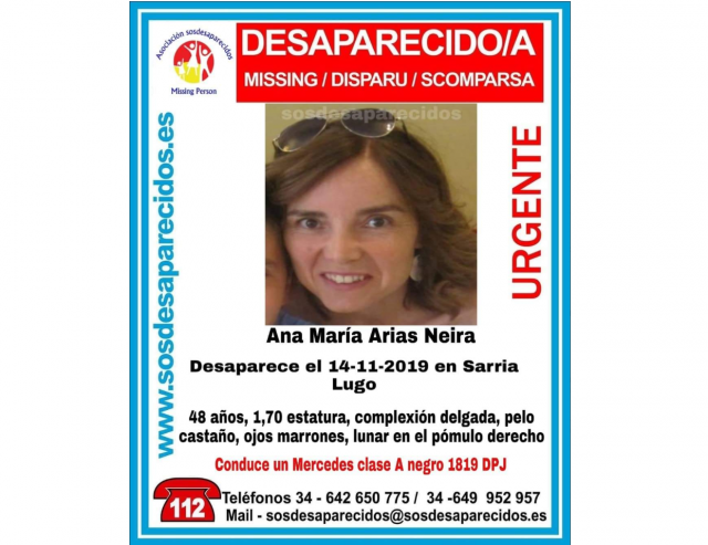 A Garda Civil localiza nun hotel de Lugo a muller desaparecida en Sarria