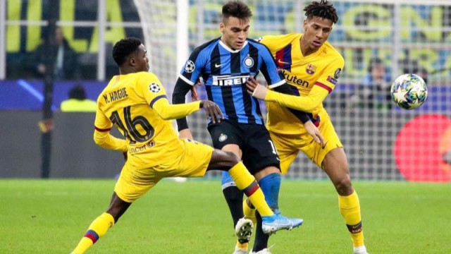 Pérez e Ansu Fati danlle a vitoria ao Barcelona e envían o Inter á Liga Europa