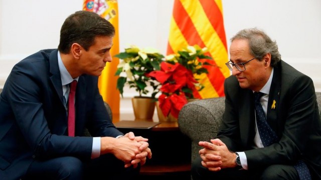Sánchez falará con Torra esta semana para fixar a mesa de diálogo
