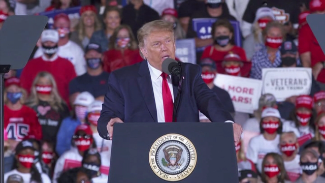Trump di que "as eleccións están lonxe de finalizar"