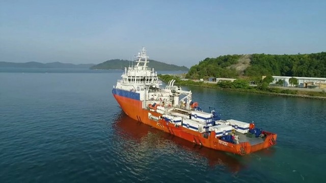 O submarino desaparecido en Indonesia ten 72 horas de osíxeno