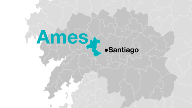 Atopan un home morto no interior dun coche en Ames