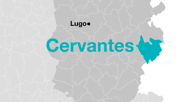Un incendio calcina o interior dunha nave en Cervantes