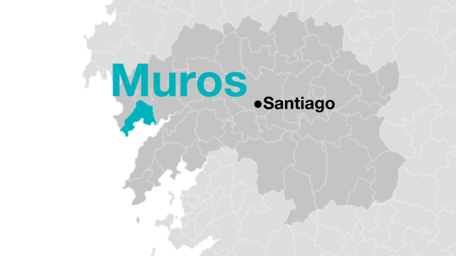 Rescatan seis persoas que navegaban en dúas lanchas en Muros