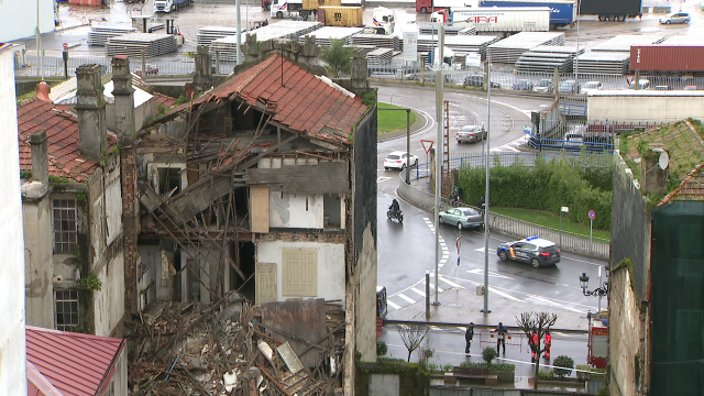 O PP reclama información sobre o edificio que caeu en Vigo