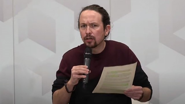 Iglesias seguirá como líder de Podemos "o tempo que toque" e como interlocutor de Sánchez