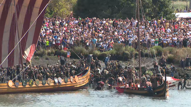 Catoira queda este ano sen a Romaría Vikinga