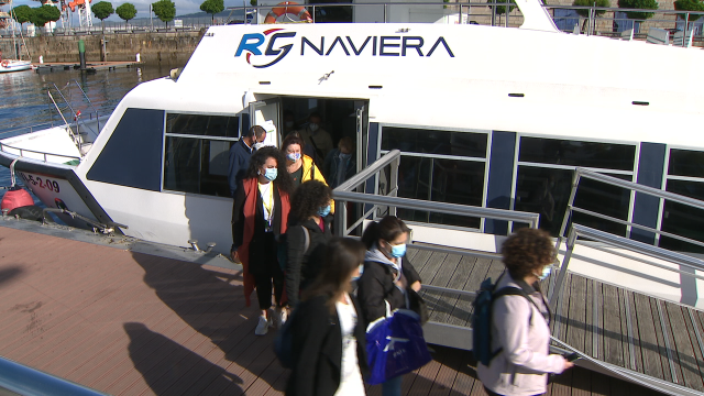 As navieiras retoman todas as frecuencias entre Vigo e Cangas
