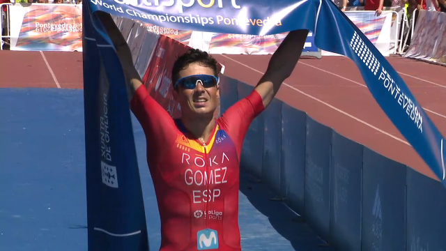 Gómez Noya, bronce en Lausana, consegue a súa undécima medalla nun mundial
