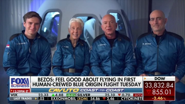 Comeza a conta atrás para que o fundador de Amazon Jeff Bezos viaxe ao espazo