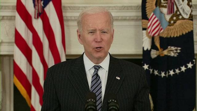 Biden di que todos os adultos terán acceso á vacina para o 19 de abril