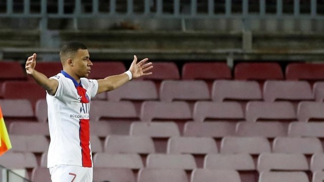 O PSG de Mbappé asalta o Camp Nou (1-4)