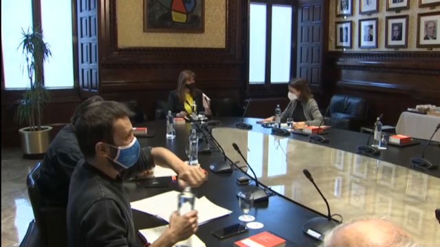 ERC presiona a Junts coa Mesa do Parlament para que apoie a investidura de Aragonès
