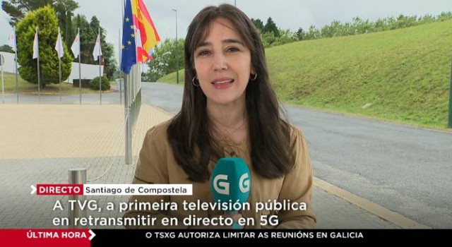 Televisión de Galicia, primeira televisión pública que retransmite en directo mediante o 5G de Telefónica
