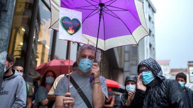 Un cento de persoas piden en Ourense a dimisión do conselleiro de Medio Rural