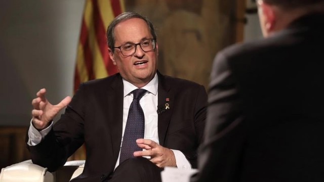 Torra respóndelle a Sánchez que poden reunirse hoxe mesmo en Barcelona