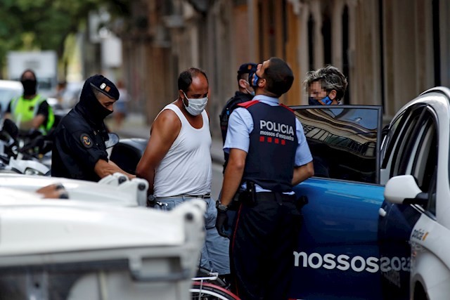 Dous detidos na operación antiterrorista iniciada polos Mossos d'Esquadra