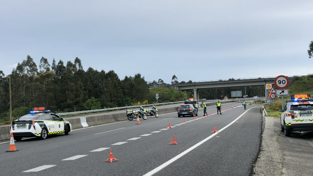 Interceptan un condutor co permiso suspendido ata o ano 2023