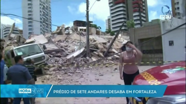 Polo menos dous mortos e ducias de desaparecidos no derrubamento dun edificio en Fortaleza