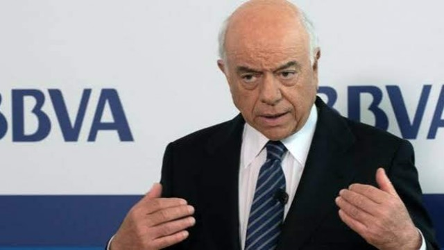 Francisco González renuncia temporalmente como presidente de honra do BBVA