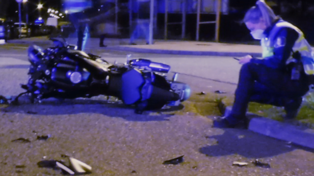 Indentifican o condutor que lle causou feridas graves a un motorista en Lugo e fuxiu