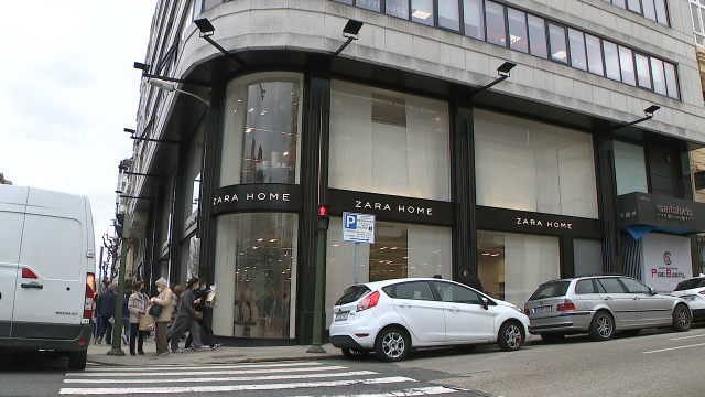 Inditex rexistra un beneficio neto de 1.272 millóns de euros durante o primeiro semestre do seu exercicio fiscal