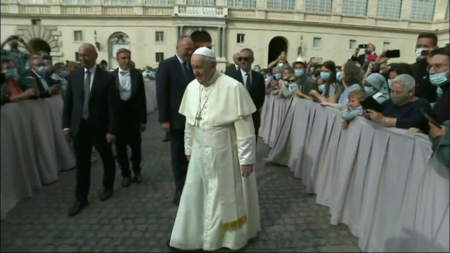 O papa Francisco celebra en privado os seus 84 anos
